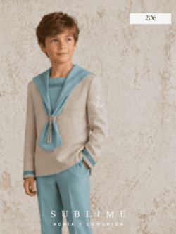 SAILOR COMMUNION SUIT – STYLE 206