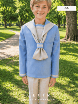 SAILOR COMMUNION SUIT – STYLE 202