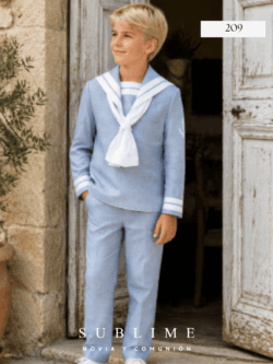 SAILOR COMMUNION SUIT – STYLE 209