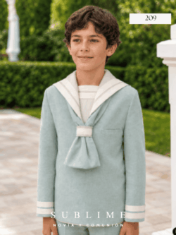 SAILOR COMMUNION SUIT – STYLE 209