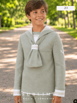 SAILOR COMMUNION SUIT - STYLE 213
